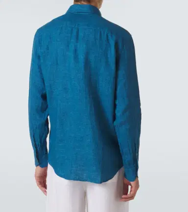 Frescobol Carioca Antonio linen shirt | Thumbnail 6