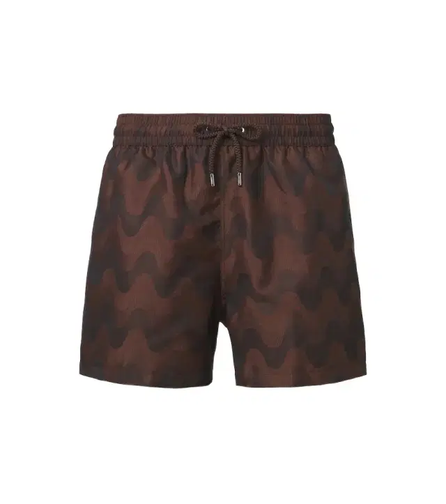 Rio printed jacquard swim trunks