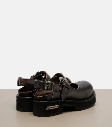 Balenciaga Venom leather Mary Jane flats | Thumbnail 2 Balenciaga Venom leather Mary Jane flats | Thumbnail 2