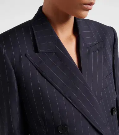 Givenchy Pinstripe double-breasted wool blazer | Thumbnail 6 Givenchy Pinstripe double-breasted wool blazer | Thumbnail 6