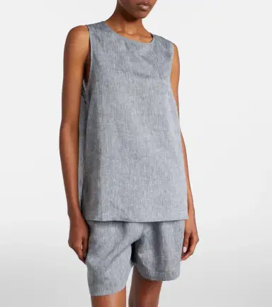 ASCENO Cali linen top | Thumbnail 2 ASCENO Cali linen top | Thumbnail 2