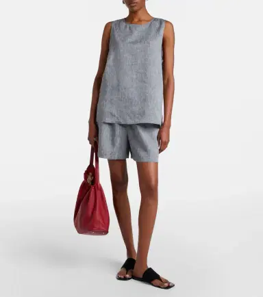 ASCENO Cali linen top | Thumbnail 3 ASCENO Cali linen top | Thumbnail 3