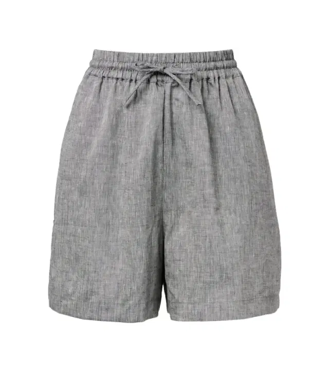 ASCENO Boston linen shorts