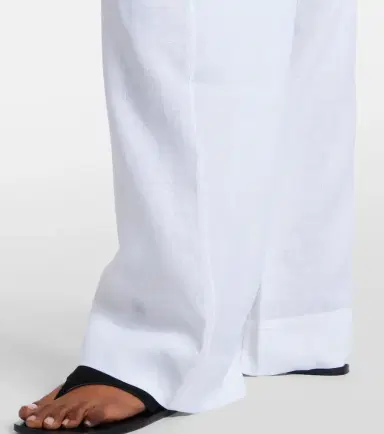 Asceno London linen pajama pants | Thumbnail 6 Asceno London linen pajama pants | Thumbnail 6