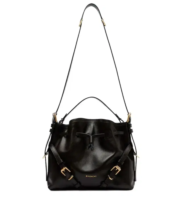 Voyou Bucket Small leather shoulder bag