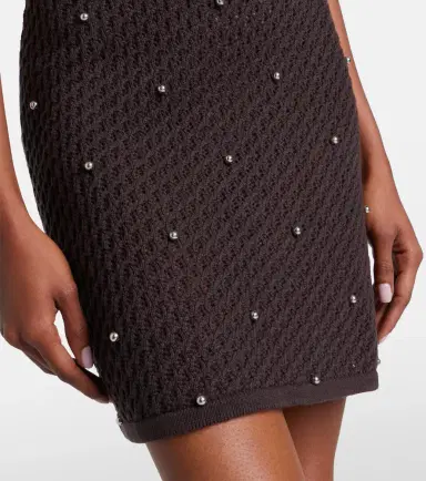 Staud Isola crochet embellished cotton beach dress | Thumbnail 4