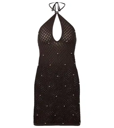 Staud Isola crochet embellished cotton beach dress | Thumbnail 1