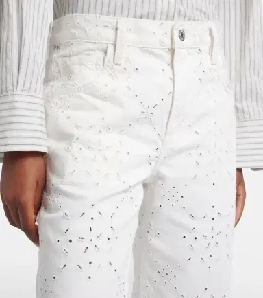 Citizens of Humanity Lindz broderie anglaise straight jeans | Thumbnail 2 Citizens of Humanity Lindz broderie anglaise straight jeans | Thumbnail 2