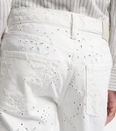 Citizens of Humanity Lindz broderie anglaise straight jeans | Thumbnail 5 Citizens of Humanity Lindz broderie anglaise straight jeans | Thumbnail 5