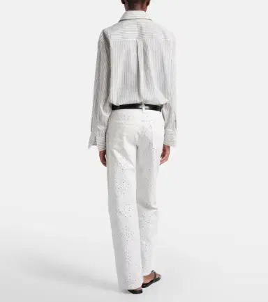 Citizens of Humanity Lindz broderie anglaise straight jeans | Thumbnail 7 Citizens of Humanity Lindz broderie anglaise straight jeans | Thumbnail 7