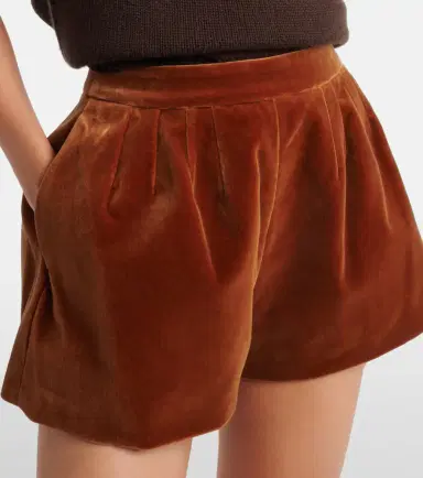 Blaze Milano Blazé Milano Tinker cotton velvet shorts | Thumbnail 3