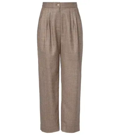 Blazé Milano Blazé Milano Glassy checked virgin wool straight pants | Thumbnail 1 Blazé Milano Blazé Milano Glassy checked virgin wool straight pants | Thumbnail 1