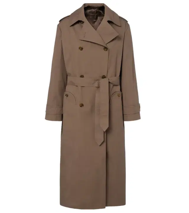 Blazé Milano Assel cotton-blend trench coat