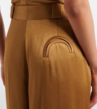 Blazé Milano Blazé Milano Husi satin palazzo pants | Thumbnail 5 Blazé Milano Blazé Milano Husi satin palazzo pants | Thumbnail 5