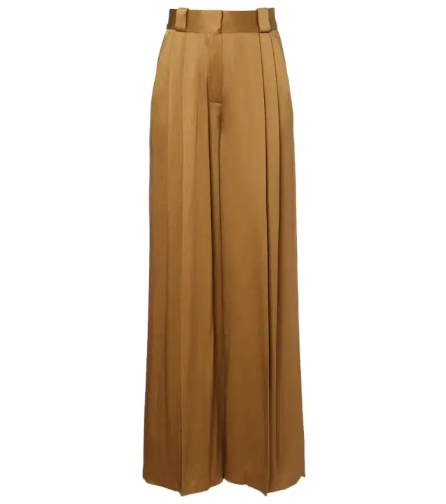 Blazé Milano Husi satin palazzo pants