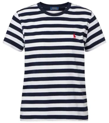 Polo Ralph Lauren Logo striped cotton jersey T-shirt | Thumbnail 1