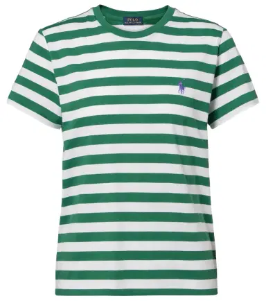 Polo Ralph Lauren Logo striped cotton jersey T-shirt | Thumbnail 1
