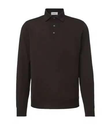 Lardini Virgin wool polo sweater | Thumbnail 1