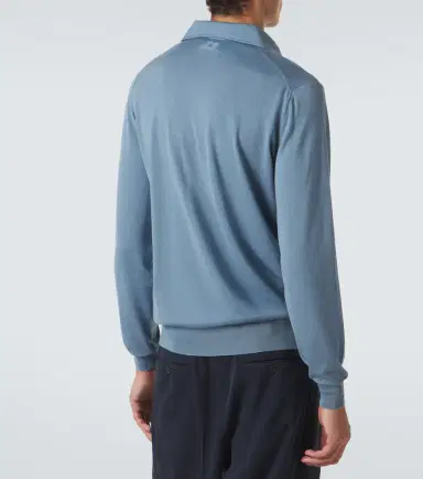 Lardini Wool polo sweater | Thumbnail 5