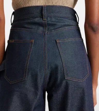 JW Anderson Twisted embroidered straight jeans | Thumbnail 6