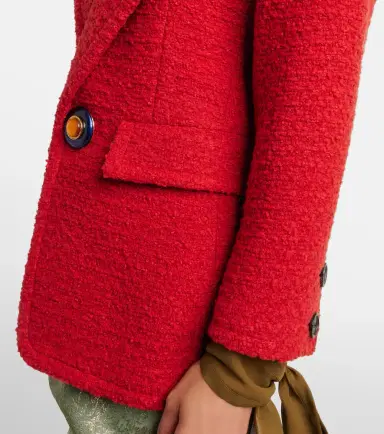 Saint Laurent Wool and silk-blend tweed jacket | Thumbnail 3