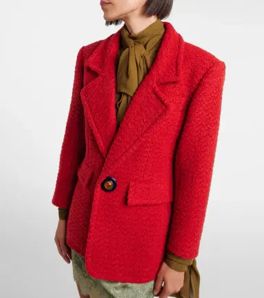 Saint Laurent Wool and silk-blend tweed jacket | Thumbnail 4