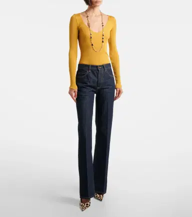Saint Laurent '70s bootcut jeans | Thumbnail 2