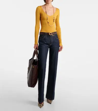 Saint Laurent '70s bootcut jeans | Thumbnail 3