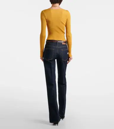 Saint Laurent '70s bootcut jeans | Thumbnail 6