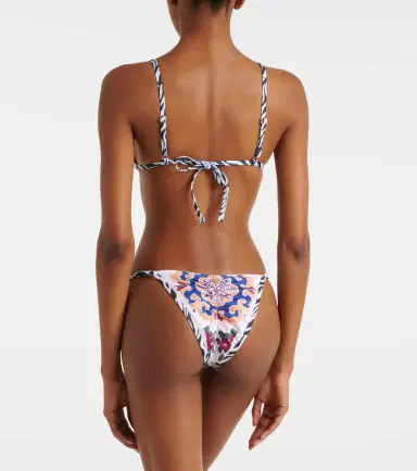 Bananhot Pracy embellished printed bikini bottoms | Thumbnail 3