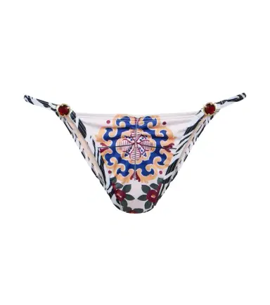 Bananhot Pracy embellished printed bikini bottoms | Thumbnail 1