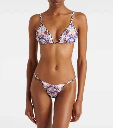 Bananhot Pracy embellished printed bikini top | Thumbnail 2 Bananhot Pracy embellished printed bikini top | Thumbnail 2