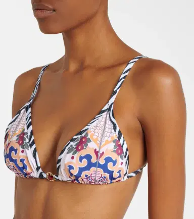 Bananhot Pracy embellished printed bikini top | Thumbnail 3 Bananhot Pracy embellished printed bikini top | Thumbnail 3