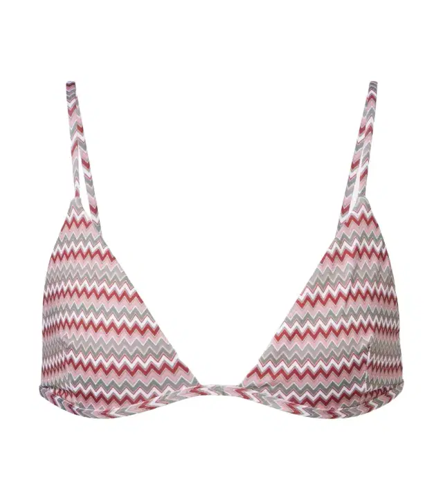 Emilynn chevron bikini top