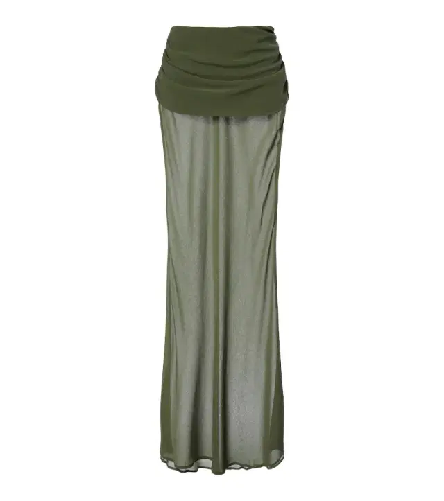 Bananhot Adelina draped maxi skirt