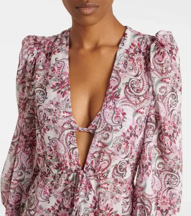 Bananhot Berta paisley beach cover-up | Thumbnail 4