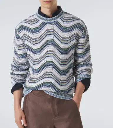 Missoni Wave wool and cotton-blend sweater | Thumbnail 2