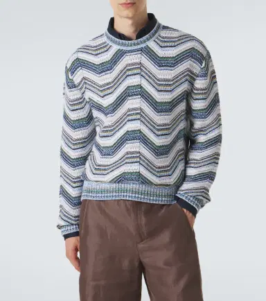 Missoni Wave wool and cotton-blend sweater | Thumbnail 3