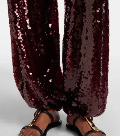 ADRIANA DEGREAS Sequined balloon pants | Thumbnail 2 ADRIANA DEGREAS Sequined balloon pants | Thumbnail 2