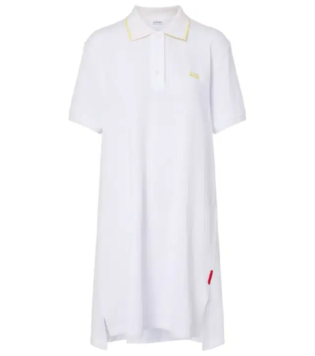 Loewe Double L cotton piqué polo dress
