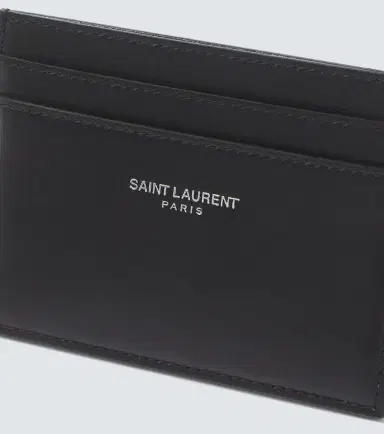 Saint Laurent Leather card holder | Thumbnail 2 Saint Laurent Leather card holder | Thumbnail 2