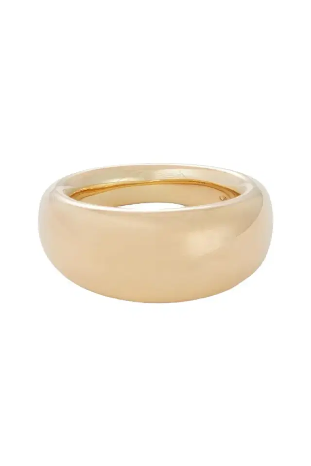 SIDNEY GARBER French Dome Ring - 10m - Yellow Gold