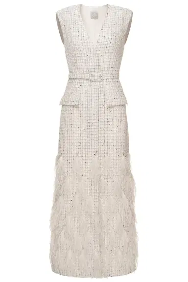 Huishan Zhang Hana Midi Dress | Thumbnail 1 Huishan Zhang Hana Midi Dress | Thumbnail 1