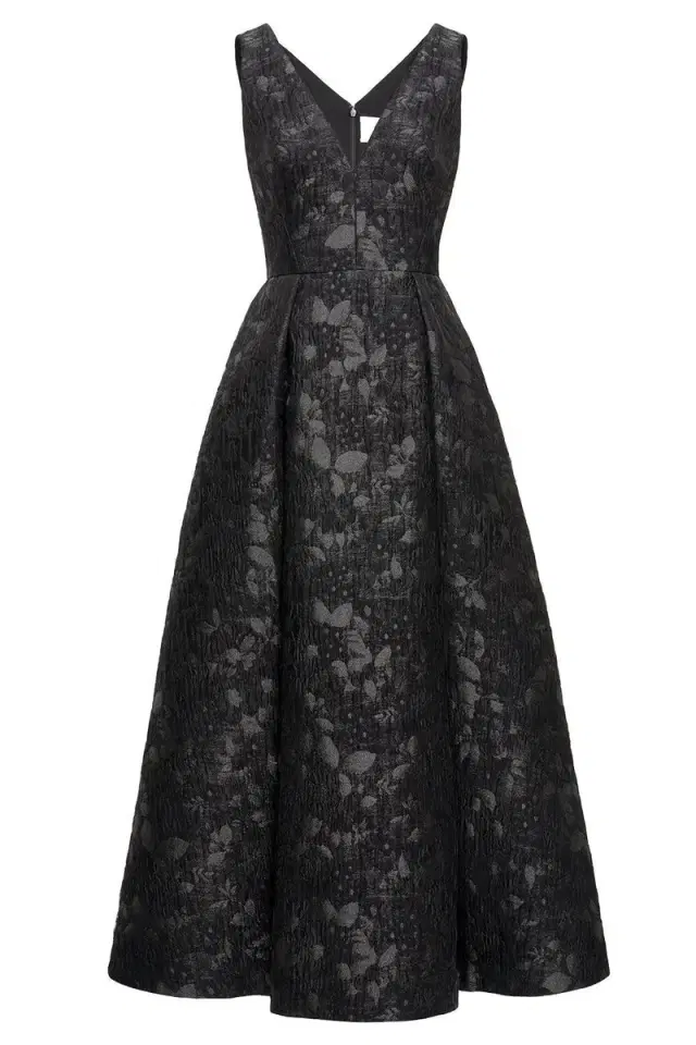 Omaya Midi Dress - Black