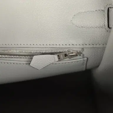 HERMÈS Hermes Birkin 35 Gris Pantin Togo Palladium Hardware | Thumbnail 8