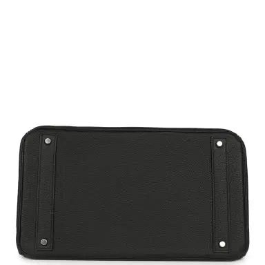 HERMÈS Hermes HAC Birkin 40 Black Togo Palladium Hardware | Thumbnail 6 HERMÈS Hermes HAC Birkin 40 Black Togo Palladium Hardware | Thumbnail 6