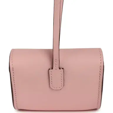 HERMÈS Hermes Kelly Festival Bag Charm Rose Sakura Swift Palladium Hardware | Thumbnail 5 HERMÈS Hermes Kelly Festival Bag Charm Rose Sakura Swift Palladium Hardware | Thumbnail 5