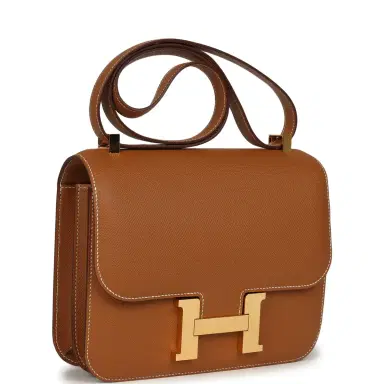 HERMÈS Pre-owned Hermes Constance 24 Gold Epsom Gold Hardware | Thumbnail 2
