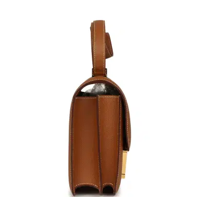 HERMÈS Pre-owned Hermes Constance 24 Gold Epsom Gold Hardware | Thumbnail 4