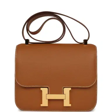 HERMÈS Pre-owned Hermes Constance 24 Gold Epsom Gold Hardware | Thumbnail 1